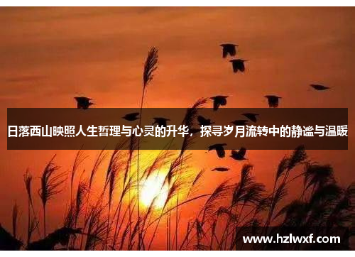 日落西山映照人生哲理与心灵的升华，探寻岁月流转中的静谧与温暖